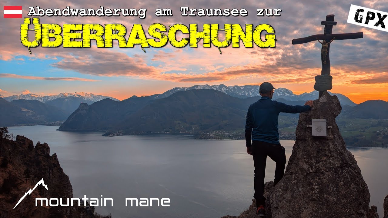 &Uuml;berraschung am Traunsee | Abendwanderung zu einem genialen Aussichtspunkt