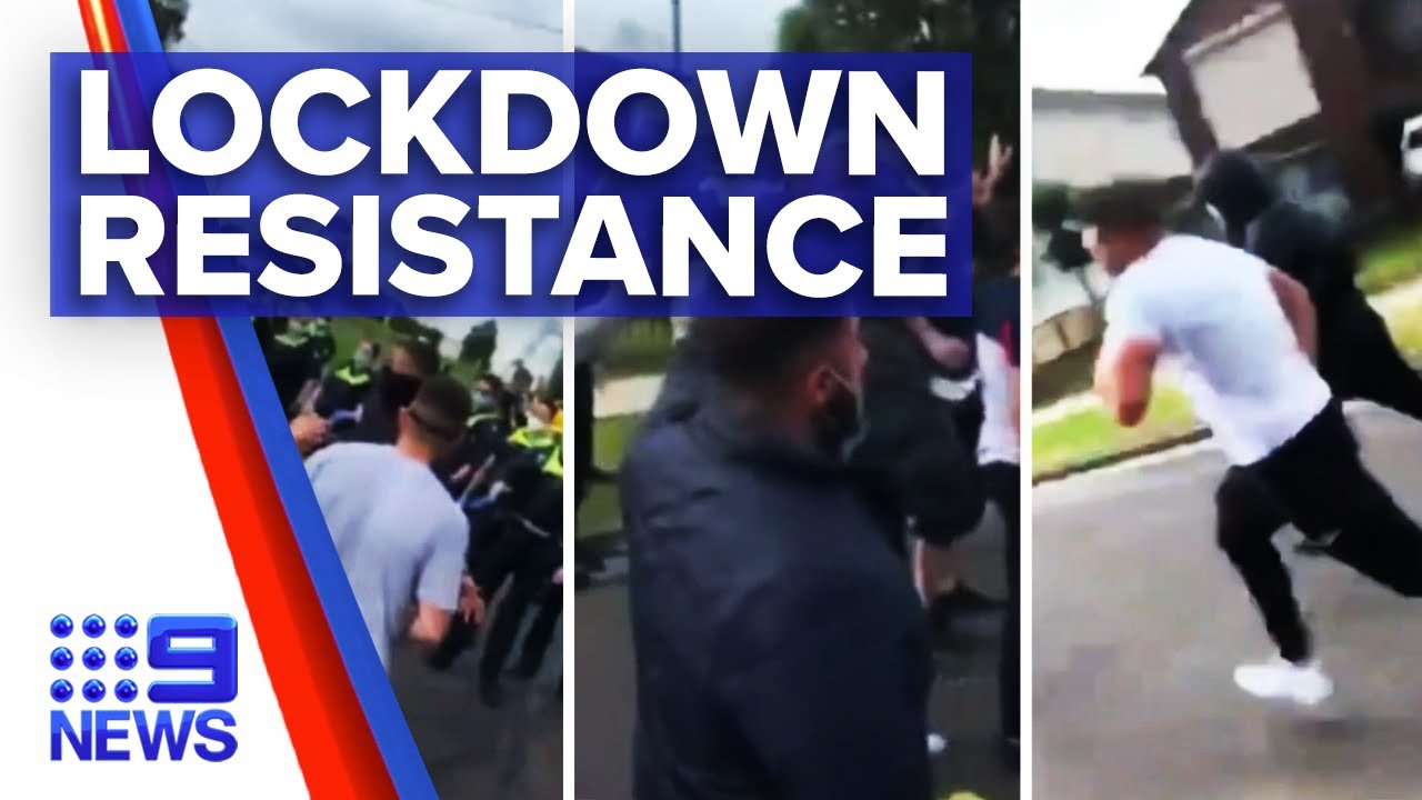 Coronavirus: Anti-lockdown protesters revolt amid restriction uncertainty | 9 News Australia