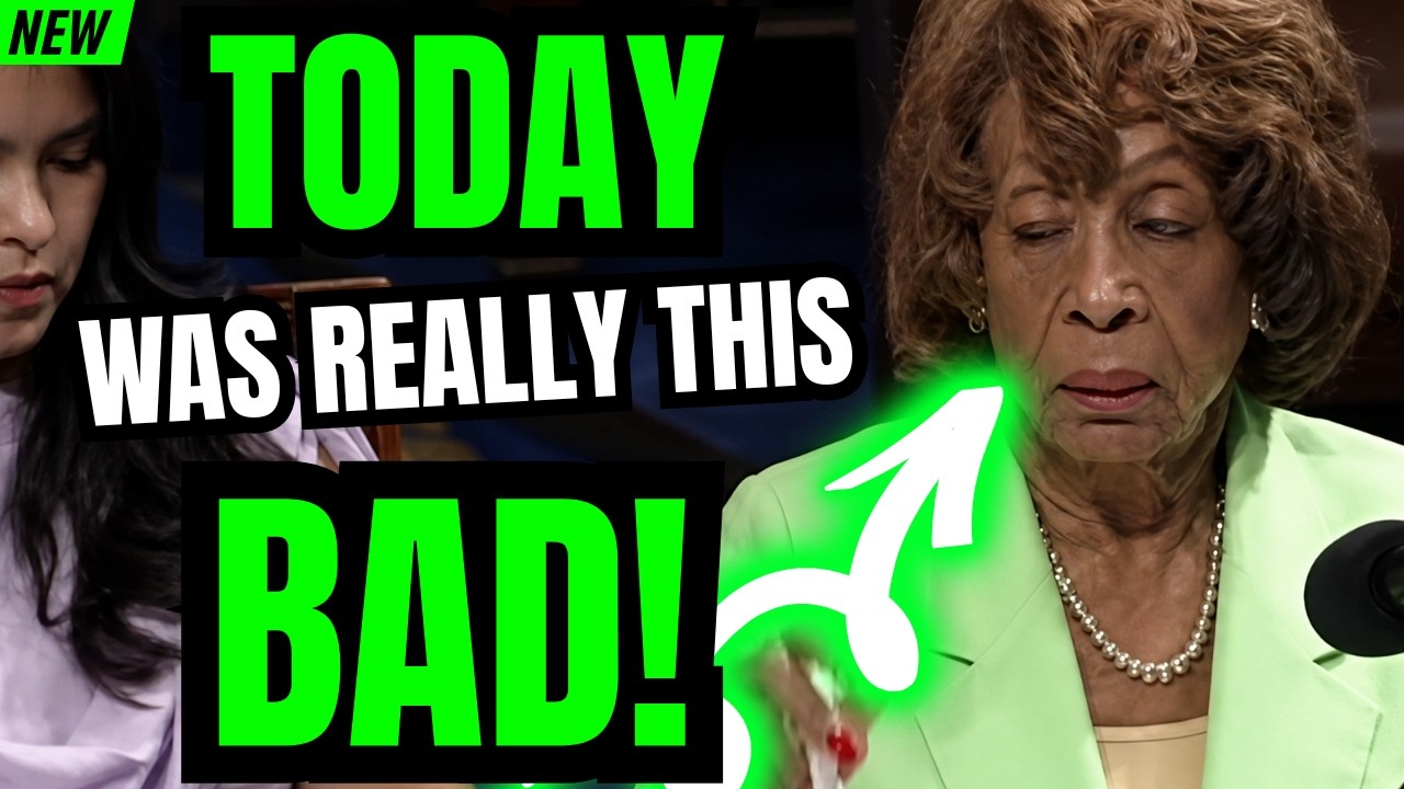 Maxine Waters BABBLES and Needs HELP on House Floor Today!