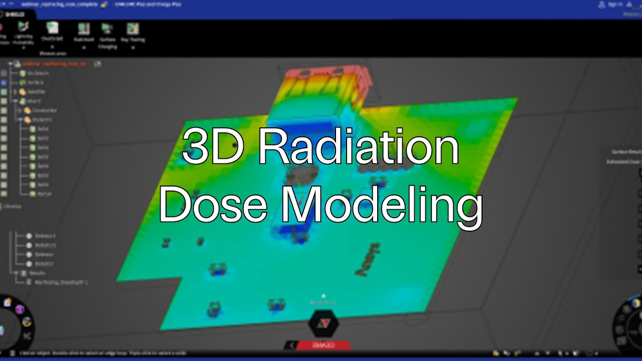 Ansys STK Shield Plus: 3D Radiation Dose Modeling