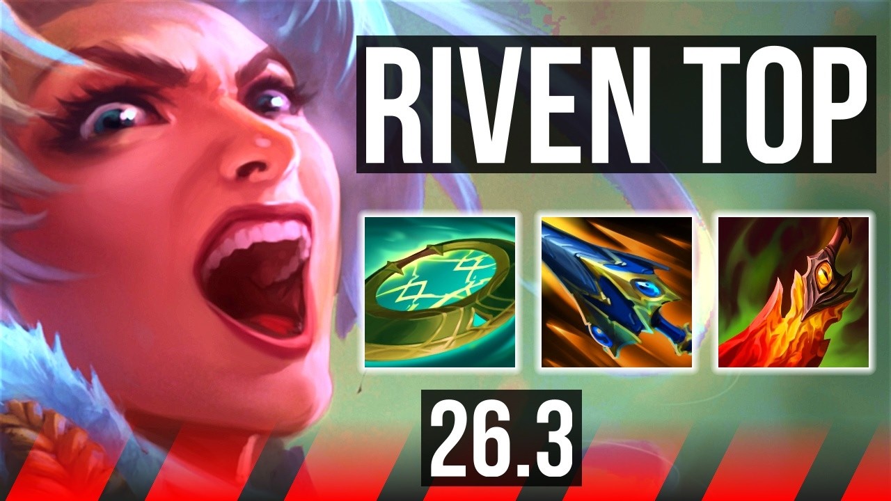 RIVEN vs ILLAOI (TOP) | Perfect KDA: 13/0/2 | NA Grandmaster | 26.3