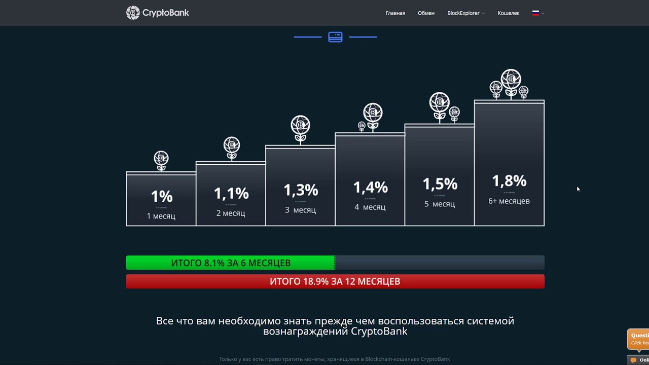 CryptoBank | Обзор Проекта