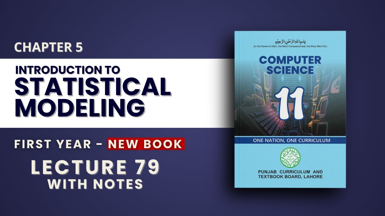 5.6 Introduction to Statistical Modeling - 1st Year Computer Science - Lecture - PTB 2025