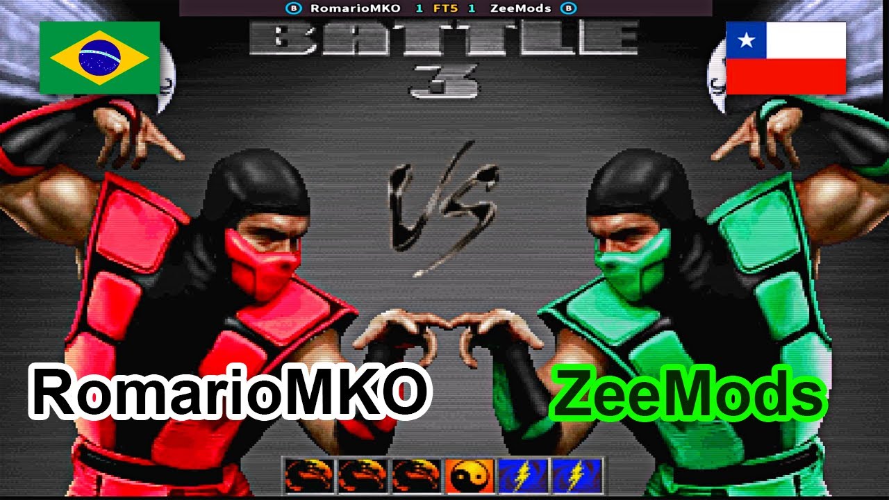 UMK3 - RomarioMKO vs ZeeMods [FT5]