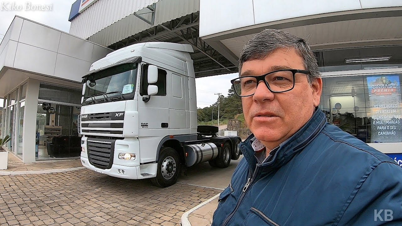 DAF XF 105.460 6X2, MAIS UM PRA FROTA VINHEDOS TRANSPORTES.(EP163/19)