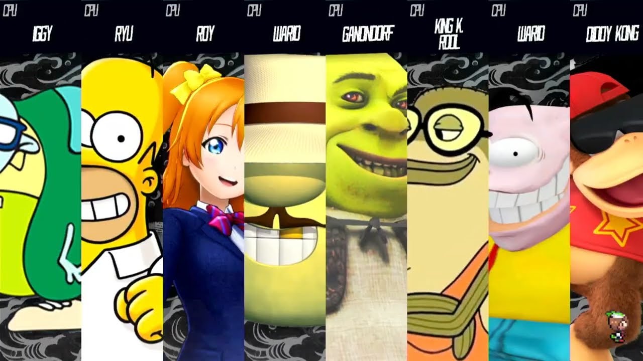 Battle on Jungle Japes - Requested Smash Bros Battle