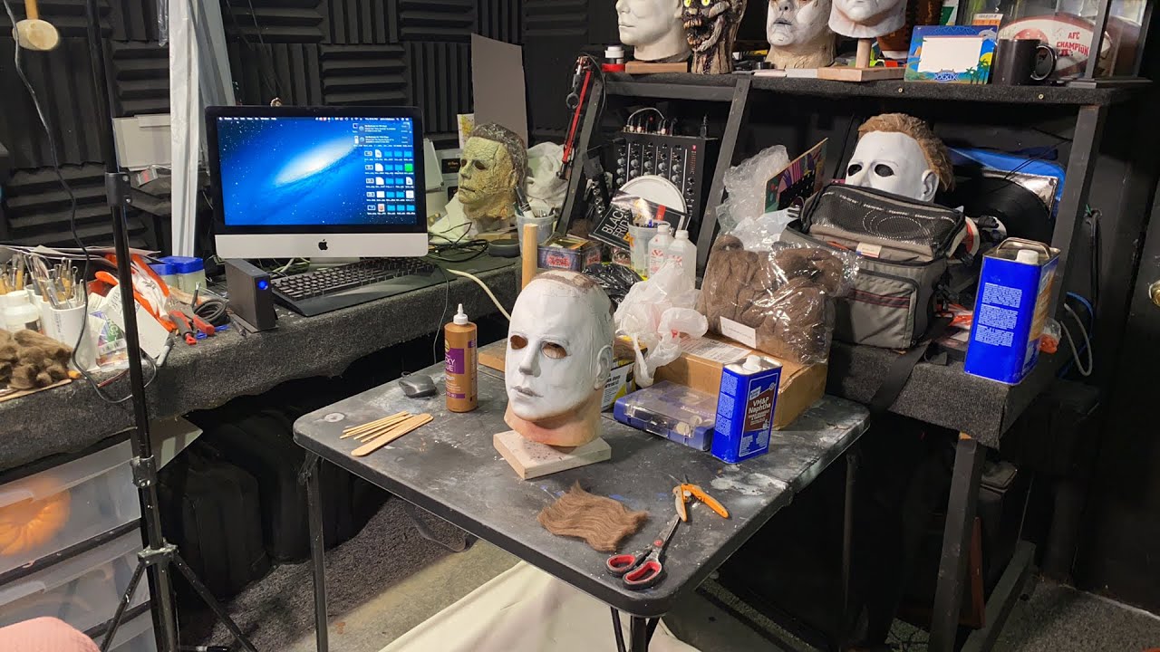 How To Hair A Tots Trick Or Treat Studio s Michael Myers 78 Mask
