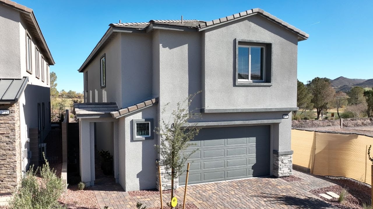 New Homes For Sale Lake Las Vegas | Riviera Vistas by Lennar  - Herman  4BD, 4BA, 2CR Tour $599k+