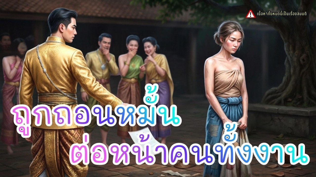 ลูกอนุถูกถอนหมั้นกลางงานเพราะข่าวลือว่าอัปลักษณ์! แต่พอปลดผ้าคลุมหน้า ชายงามอันดับหนึ่งถึงกับตะลึง