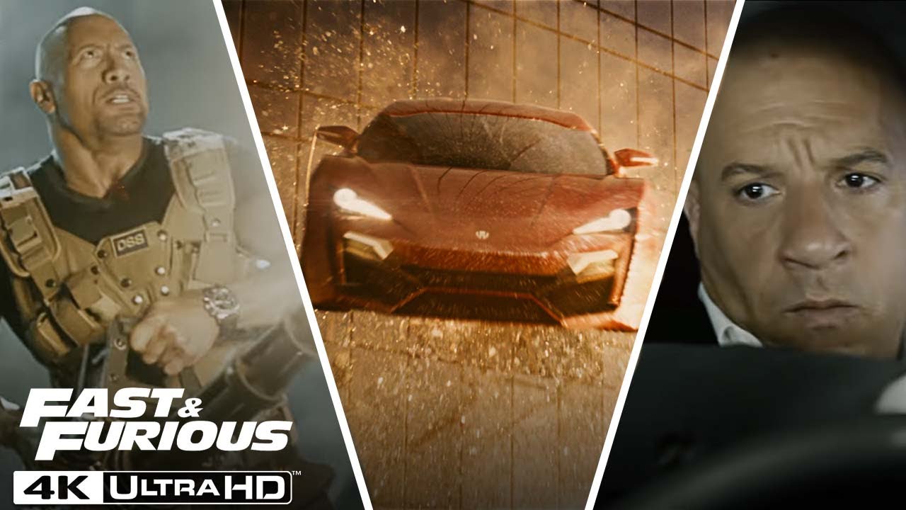 Fast Saga | 3 High-Octane Car Fights in 4K HDR