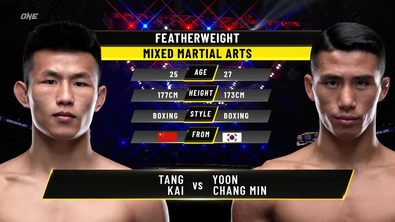 Тан Кай против Юн Чан Мина | Полный бой ONE Championship