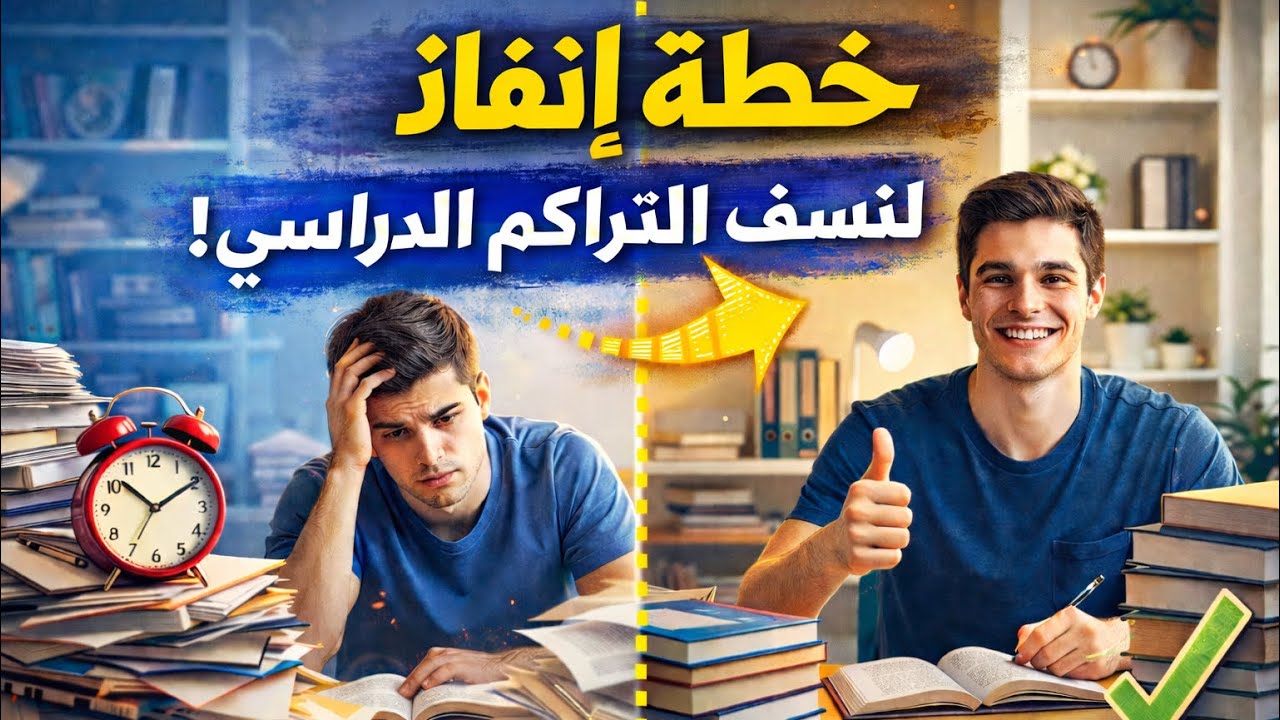 خطة طوارئ للتخلص من التراكمات | ثانوية عامة 💪🏻
