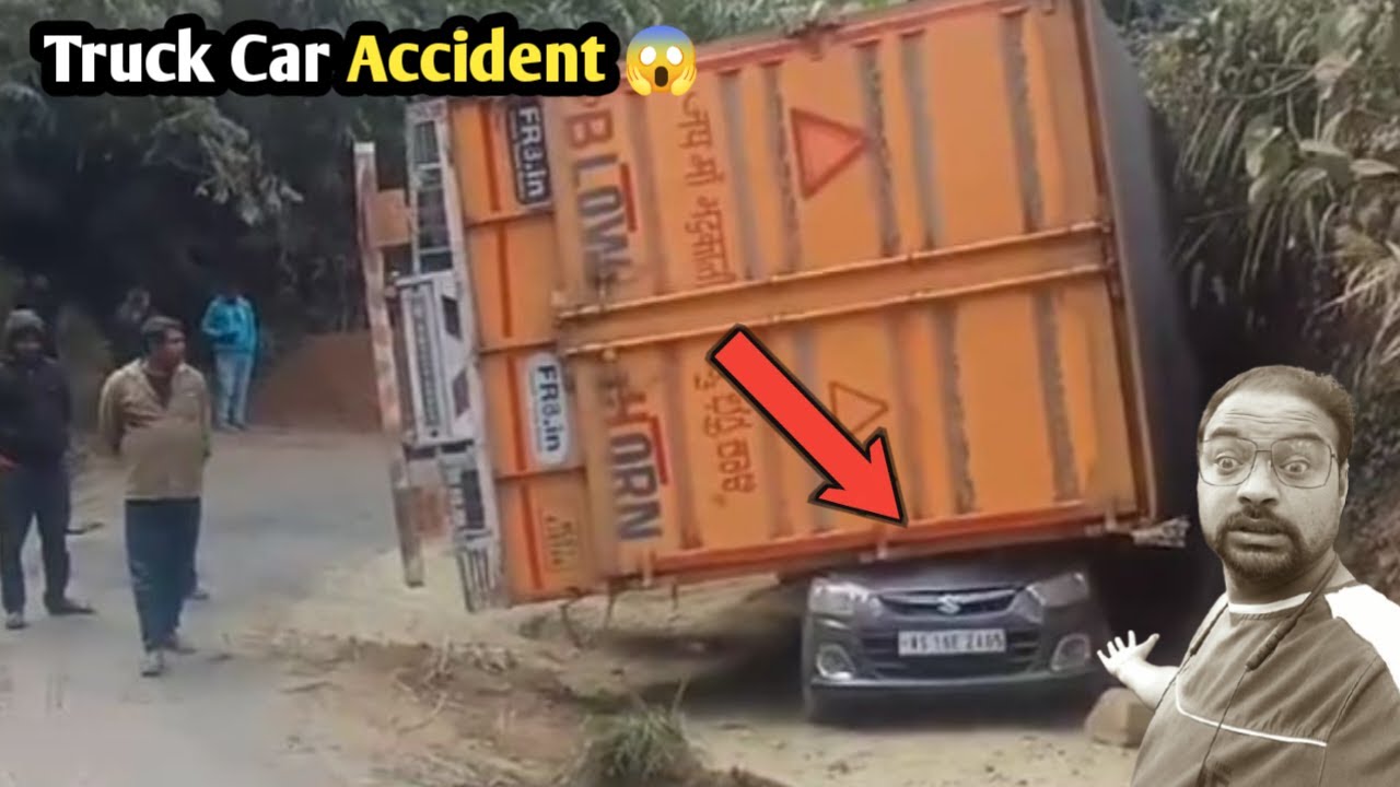 Truck Car Accident 😱 √ कार ट्रक के नीचे कुचल गई | NEW VLOG • Chill Baba Vlogs 2026 
