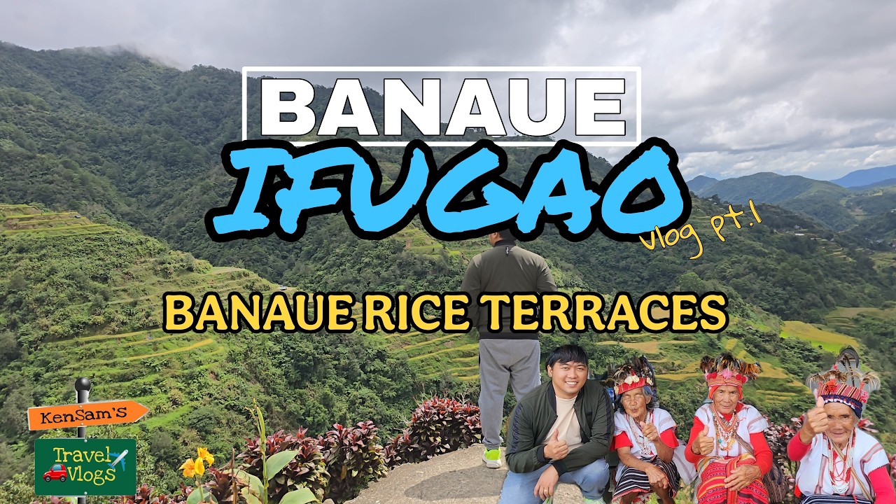 Exploring the Majestic Banaue Rice Terraces | Ifugao Province | kensamtv