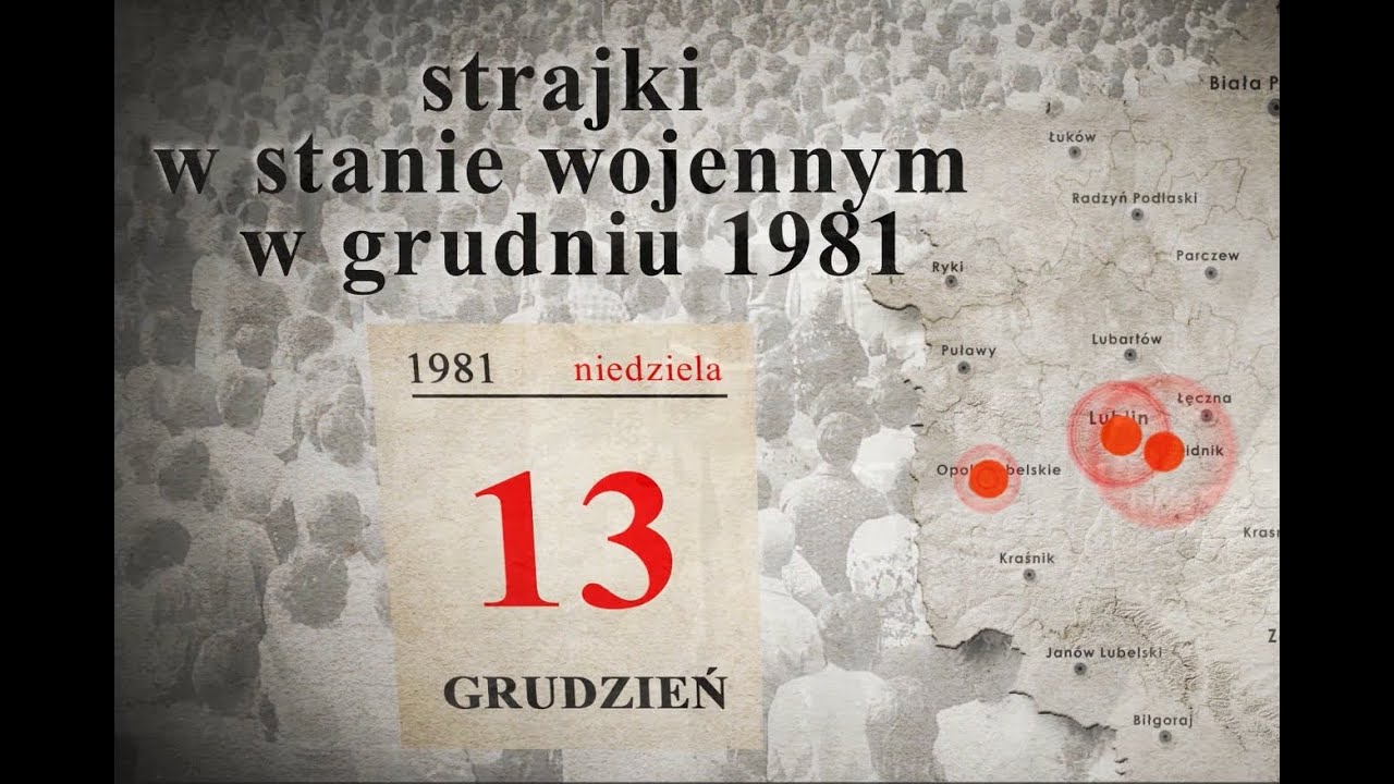 45 lat Solidarności - stan wojenny