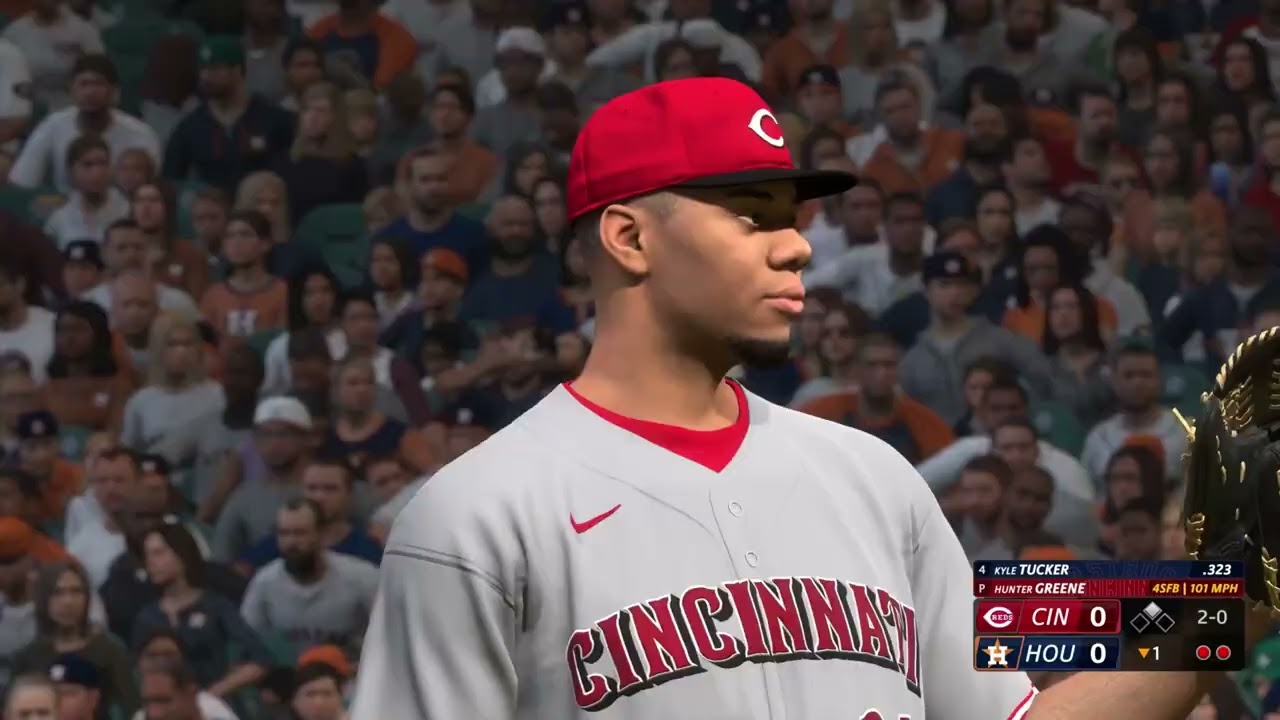 MLB The Show 23 Gameplay: Cincinnati Reds vs Houston Astros - (PS5) [4K60FPS]