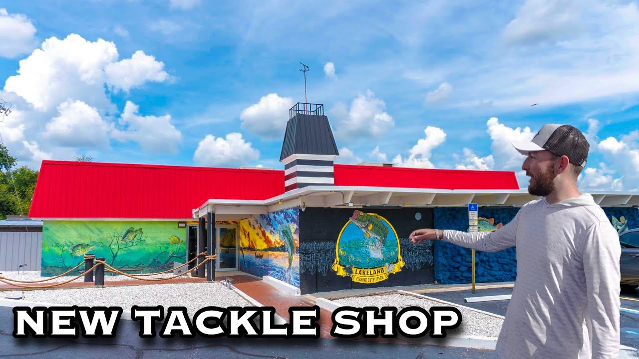 NEW Tackle SUPER STORE in Central Florida!! (Tackle Shop Tour)