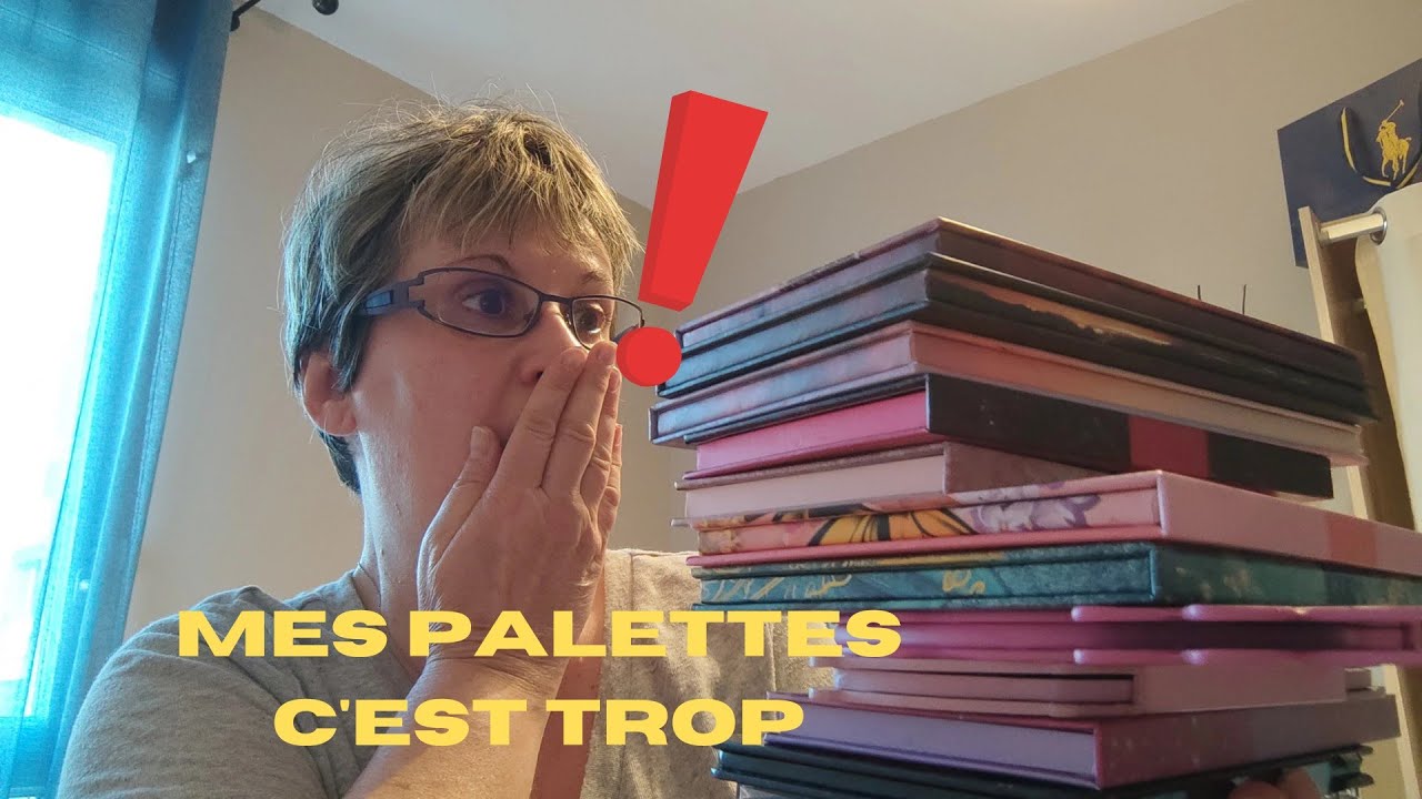 MES PALETTES ACTION🤔🤔🤔 C'EST BEAUCOUP 😱