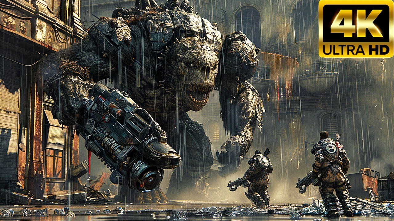 GEARS OF WAR Полный фильм Кинематографический (2024) 4K ULTRA HD Боевик Фэнтези