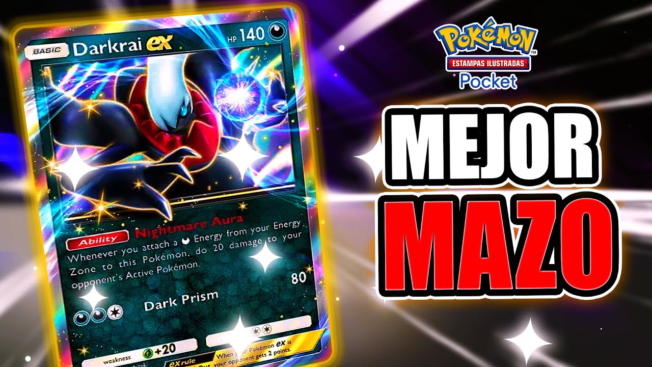 ¡GIRATINA EX + DARKRAI EX ARRASAN! 🔥 El NUEVO MEJOR MAZO de Pokémon TCG Pocket
