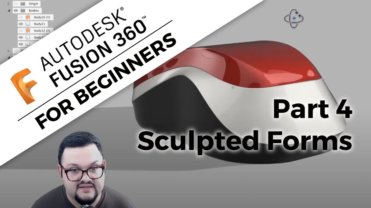 Fusion360 for Beginners (Part 4, Sculpt Tools)