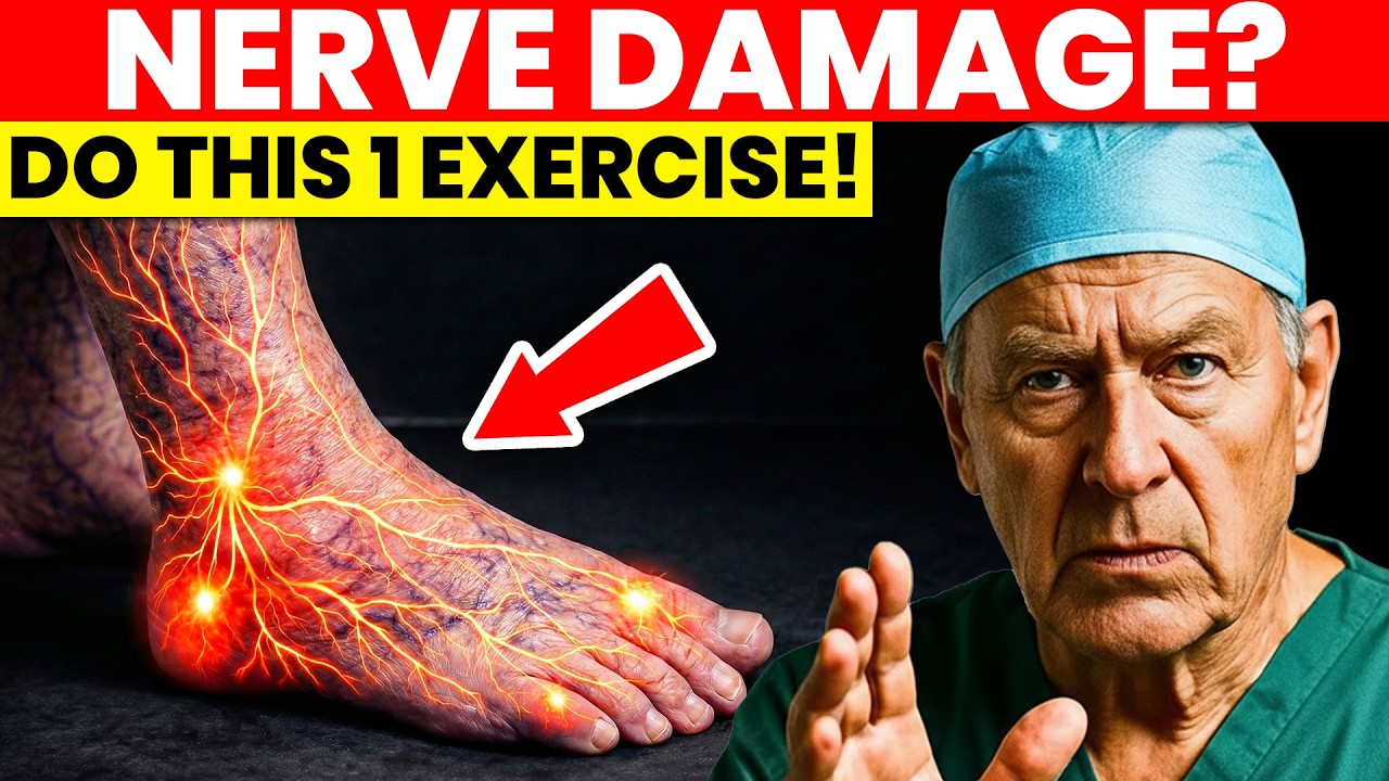 Surgeon WARNS: Neuropathy Is Getting Worse After 60! — Do THIS 1 Exercise! | Senior Health Tips