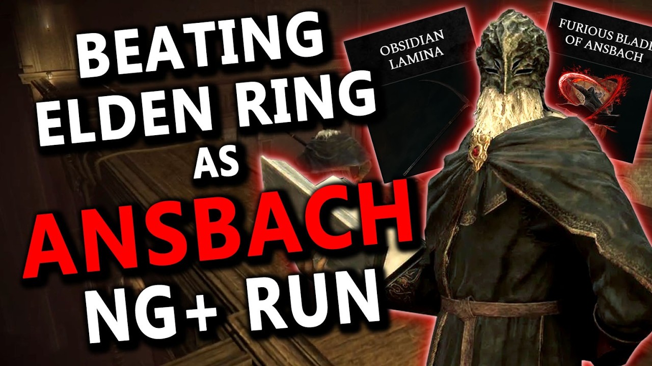 Does This Ansbach NG+ Build in Elden Ring Use THE BEST Scythe in the Game?