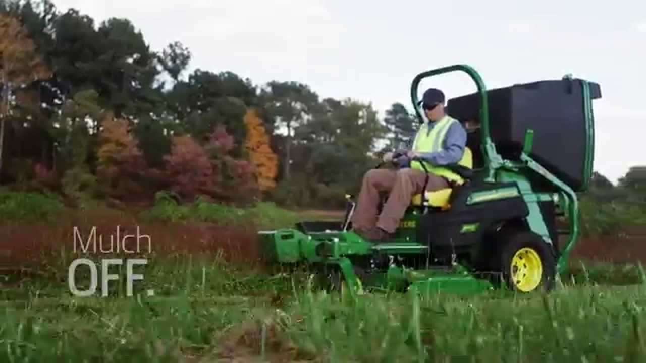 ZTrak&trade; Mulch OFF 1 Deck in Action | John Deere