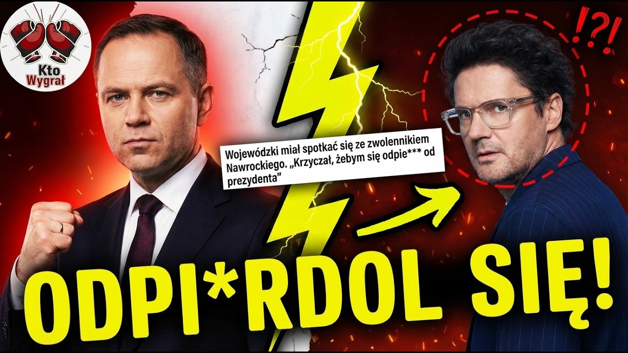 TVN WYRZUCI Wojew&oacute;dzkiego?! SKANDALICZNY FRAGMENT O Nawrockim &ldquo;Dziwkarz&rdquo;