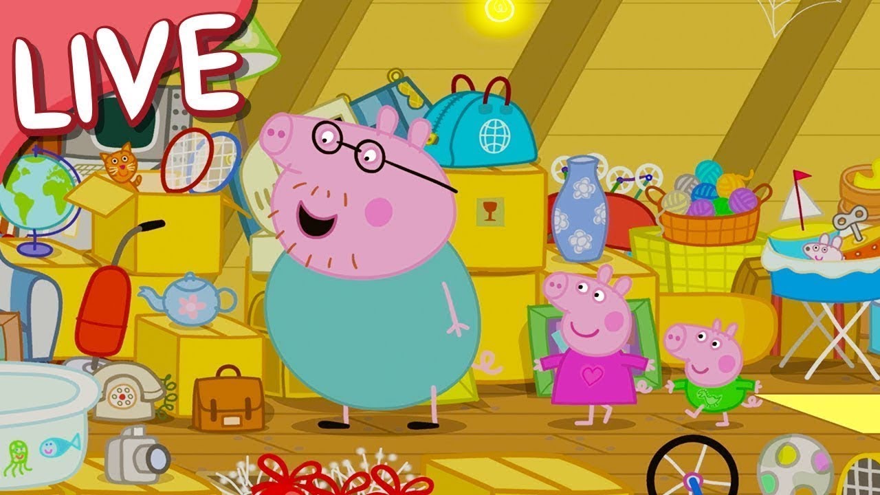 Peppa Pig Full Episodes 🔴 LIVE! Peppa Pig SPECIAL EPISODES - Cartoons for Kids
