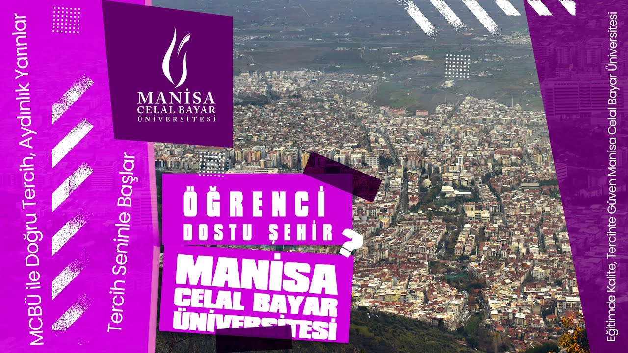 ÖĞRENCİ DOSTU ŞEHİR❓ MANİSA CELAL BAYAR ÜNİVERSİTESİ 👩‍🎓👨‍🎓