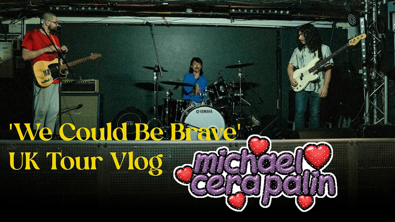 Michael Cera Palin - 'We Could Be Brave' UK tour vlog