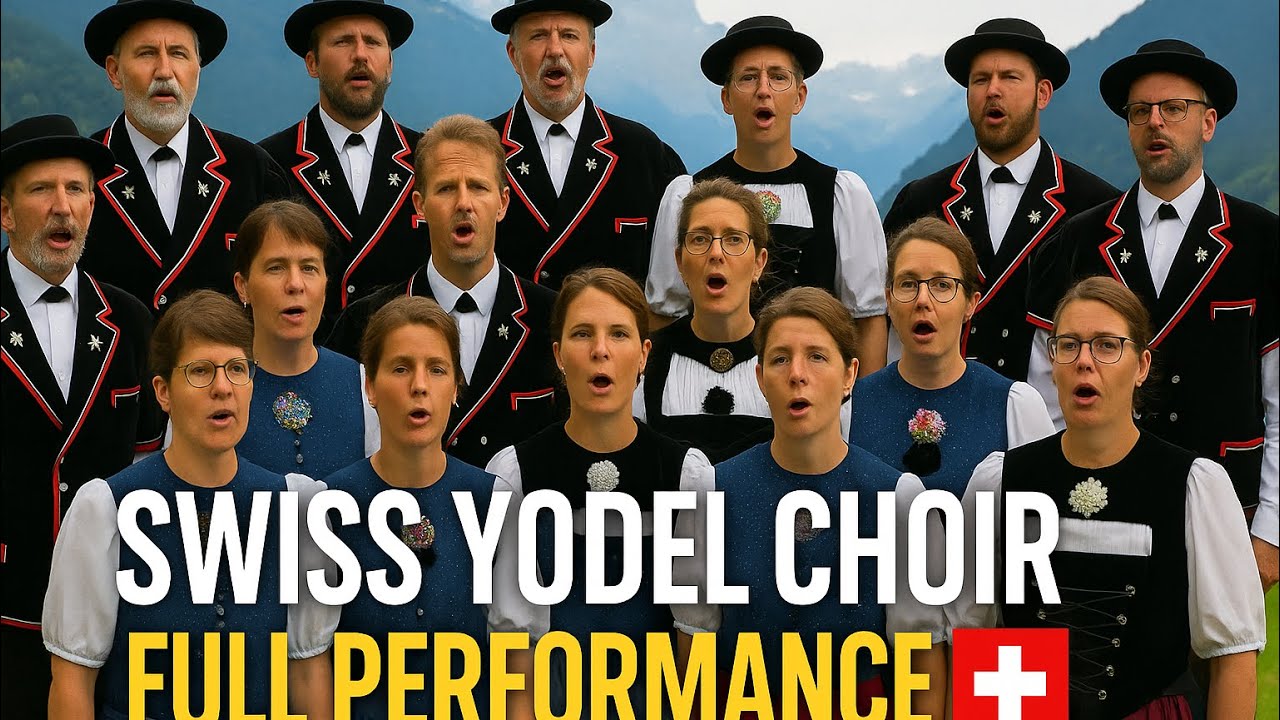 Swiss Yodel Choir | Full Traditional Performance from the Alps 🇨🇭🎶