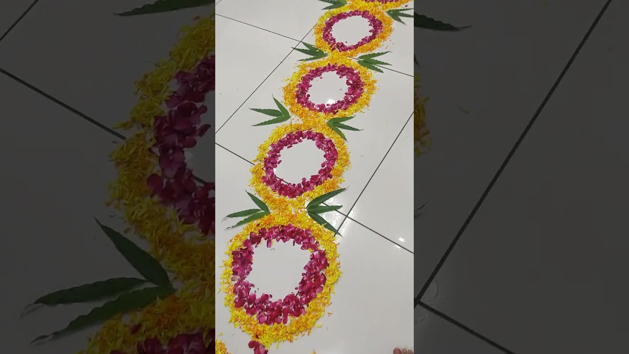 Bride Welcome Decoration Kanku Pagal, Welcoming Home, Ful kedi, Flower Path, Flower Decoration Ideas