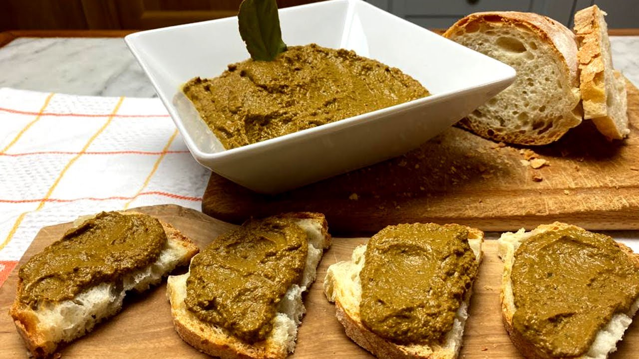 CROSTINI TOSCANI!! ANTIPASTO Facile per un APERITIVO !- Appetizer of Tuscan Crostini Easy Recipe