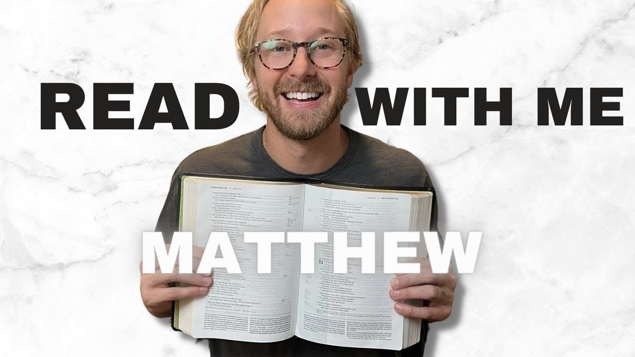 Read the Gospel of Matthew with Me: Full Bible Reading in NLT Translation 📖🙏