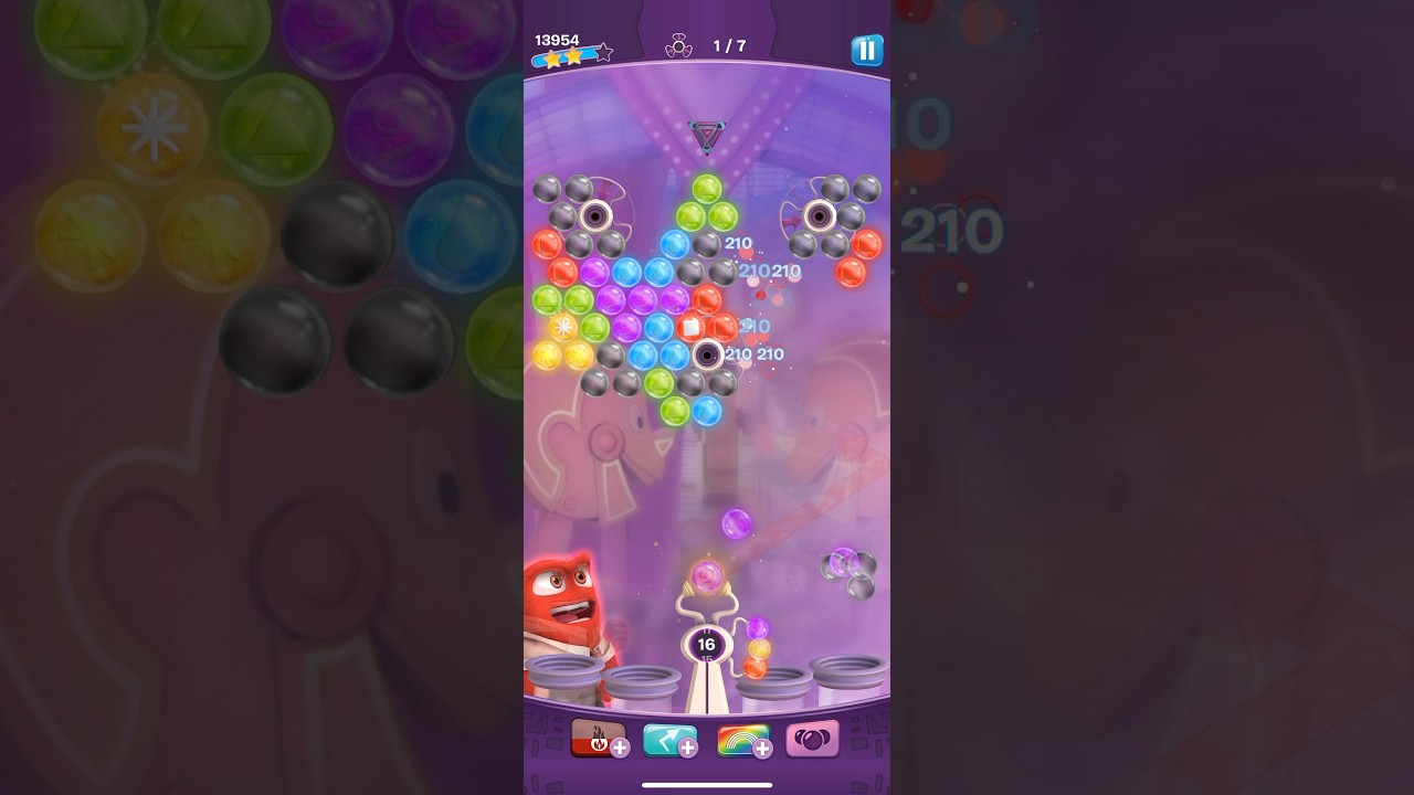 Level 142: Inside Out Thought Bubbles #anger  #insideout #gaming #games #shorts