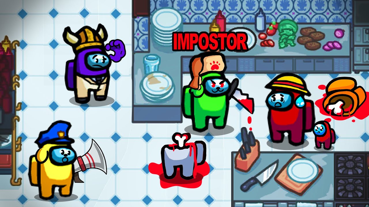 ¡¡El MEJOR IMPOSTOR del MUNDO!! 😈🔪 NUEVO MAPA de AMONG US😱  con LOS PANAS