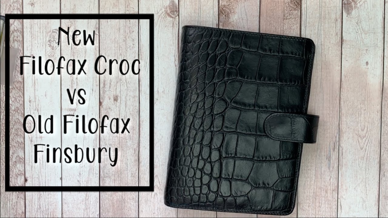 Filofax Croc vs Filofax Finsbury | Personal Size