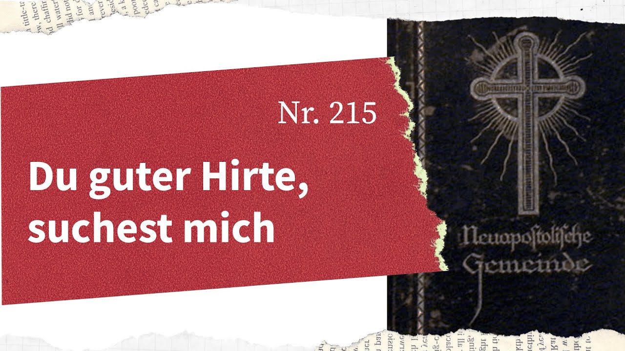 AGB 215 - Du guter Hirte, suchest mich