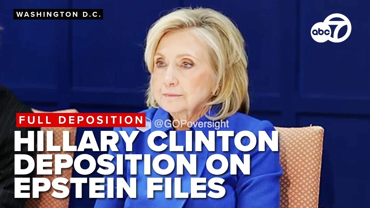 #BREAKING: Hillary Clinton&rsquo;s 4-Hour Epstein Files deposition released