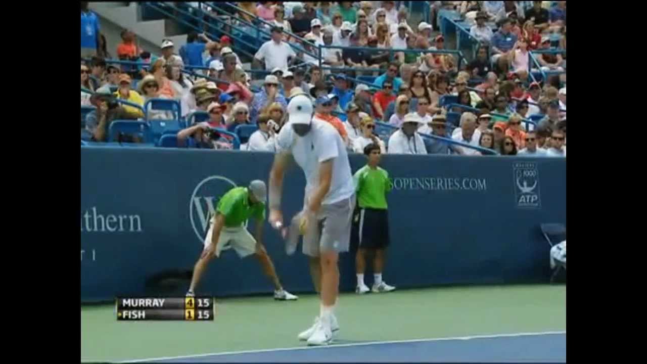 Andy Murray 124MPH Forehand!