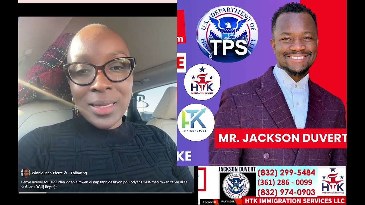 Avoka Winnie pote Dènye nouvèl sou TPS - Jij Ana Reyes pral bay decision #TPS #USCIS #Haiti