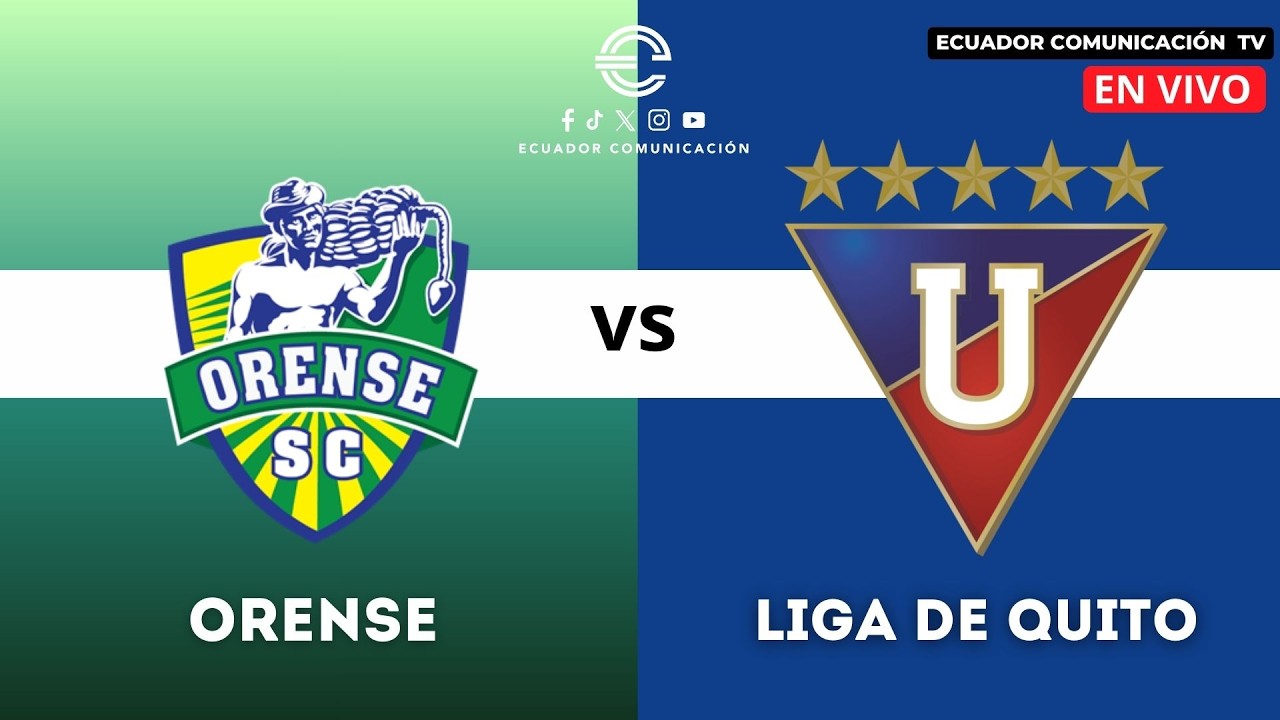 EN VIVO | ORENSE VS LIGA DE QUITO | LIGA PRO | FECHA 1 | CAMPEONATO ECUATORIANO DE FÚTBOL