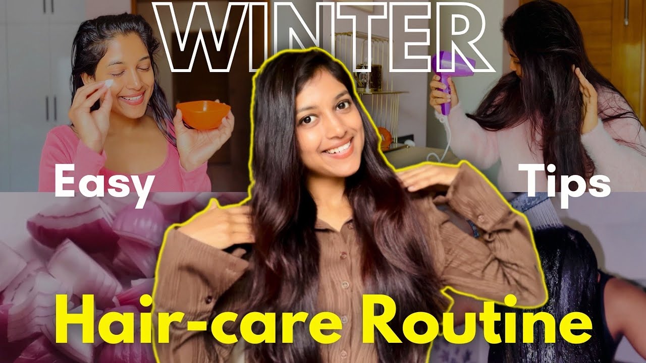 WINTER ❄️ Hair Care Routine ✨🎀 Hair Growth Transformation at Home ❤️