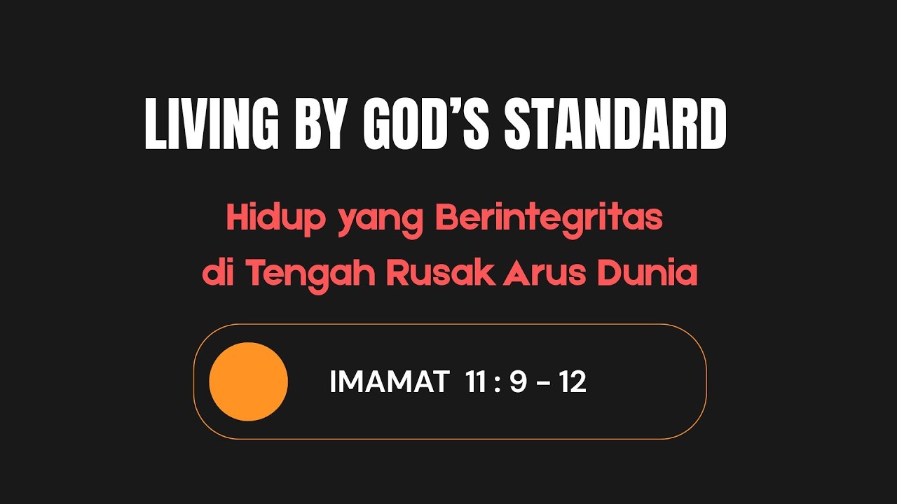 Ibadah Doa dan Penyembahan, 13 Maret 2026. Pdt. Timbul Silalahi, M.Th