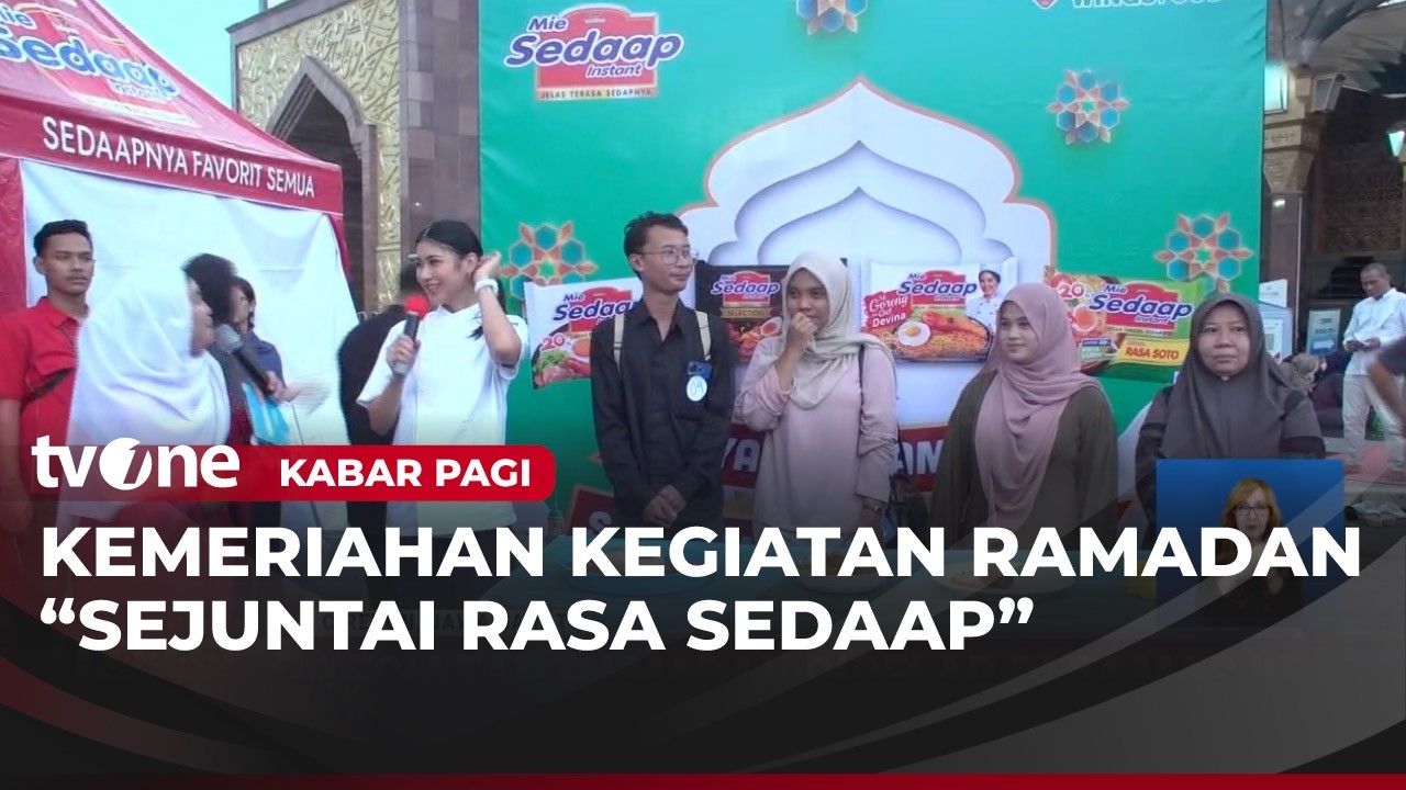 Rangkaian Kegiatan Ramadan Digelar Mie Sedaap | Kabar Pagi