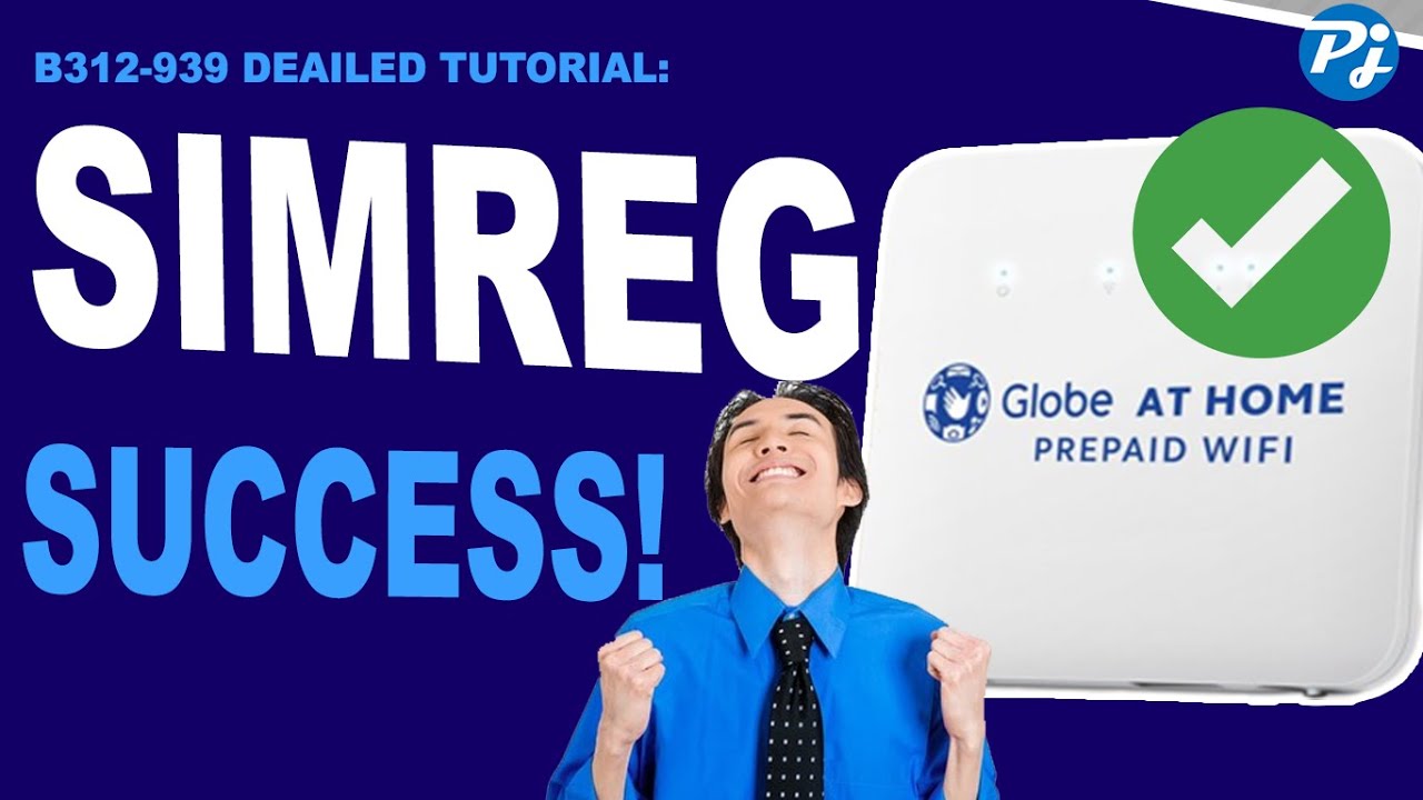 PAANO I-REGISTER ANG Globe At Home Prepaid WiFi SIM? #simreg #simregistration #pjtutorialsph