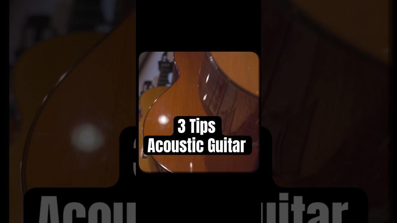 3 Things You Must Check Before Buying an Acoustic Guitar