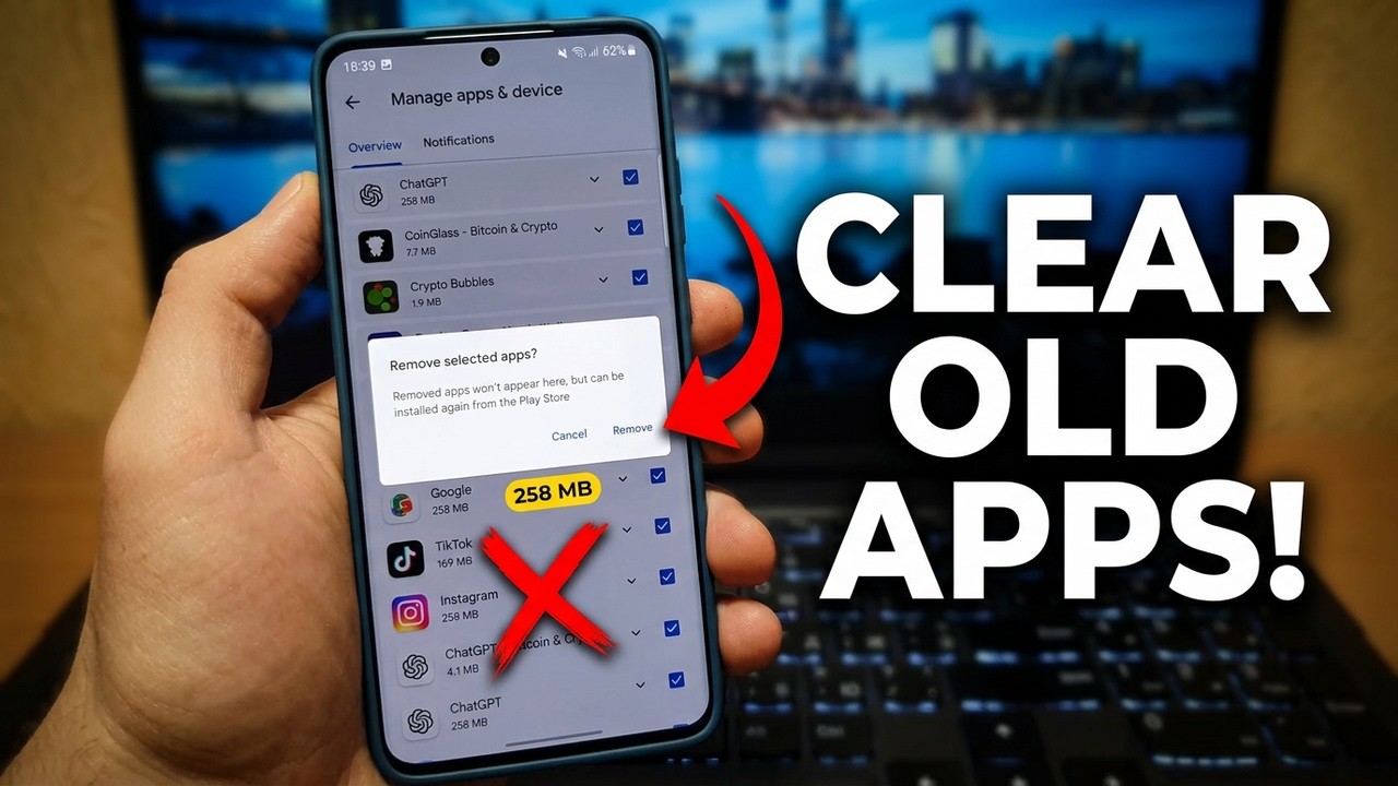 Play Store on your smartphone always absorbs memory and stores a large history